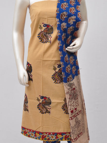 Ladies Dress Material Doll Drop Kalamkari  [D70315005]