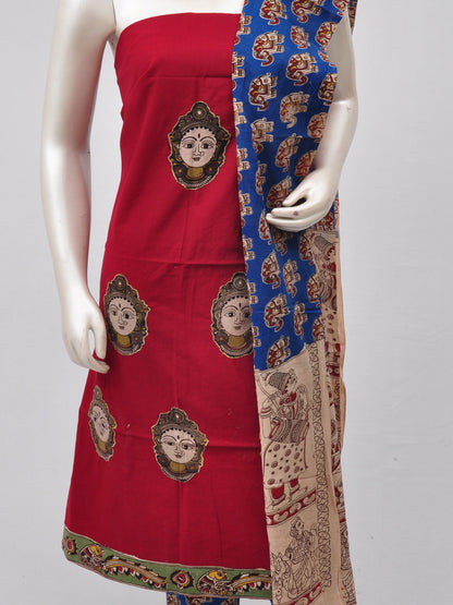 Ladies Dress Material Doll Drop Kalamkari  [D70315008]