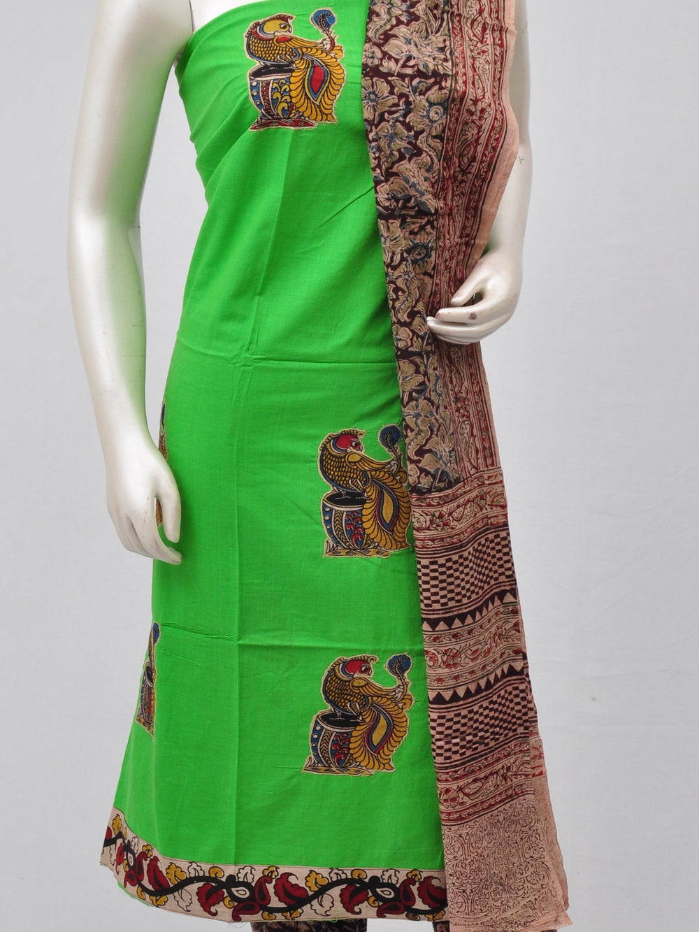 Ladies Dress Material Doll Drop Kalamkari  [D70315010]