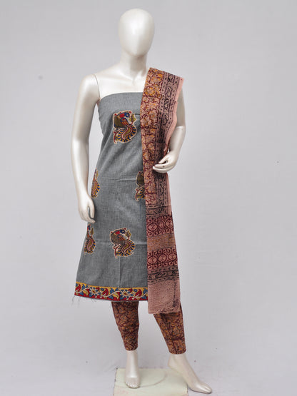 Ladies Dress Material Doll Drop Kalamkari  [D70315015] - DressesForWomen.IN