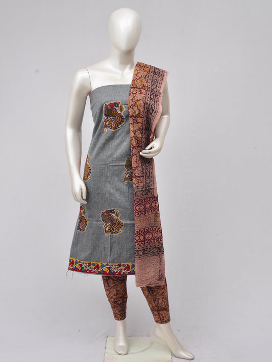 Ladies Dress Material Doll Drop Kalamkari  [D70315015] - DressesForWomen.IN