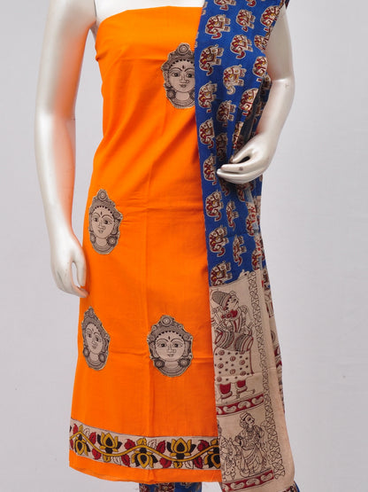 Ladies Dress Material Doll Drop Kalamkari  [D70315026]