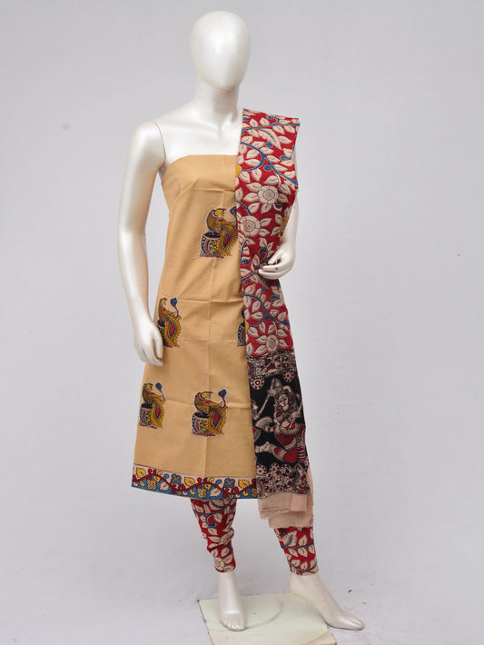Ladies Dress Material Doll Drop Kalamkari  [D70315029] - DressesForWomen.IN