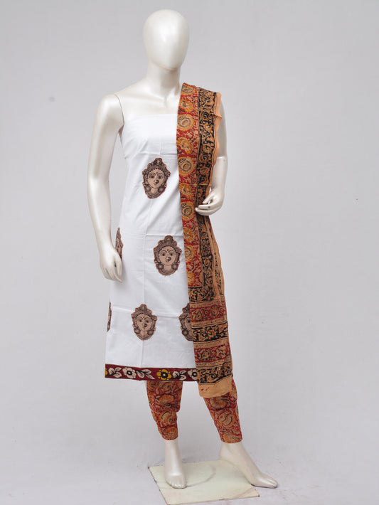 Ladies Dress Material Doll Drop Kalamkari  [D70315033]