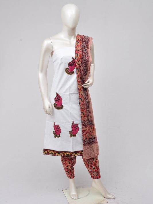 Ladies Dress Material Doll Drop Kalamkari  [D70315034]