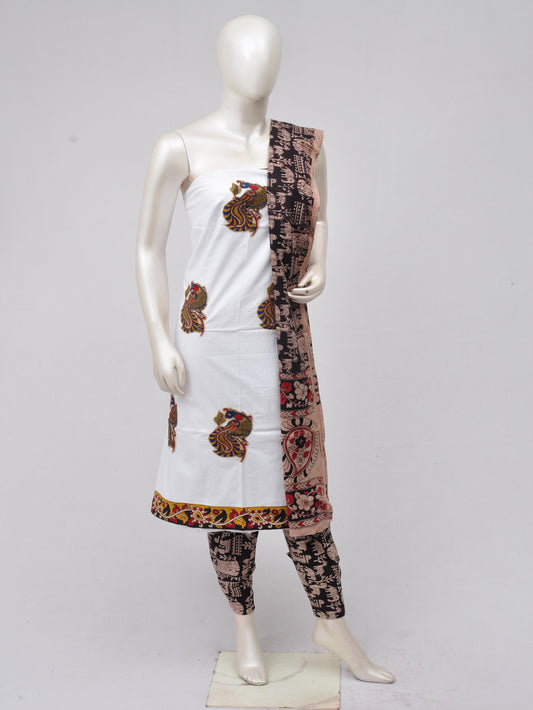 Ladies Dress Material Doll Drop Kalamkari  [D70315037]