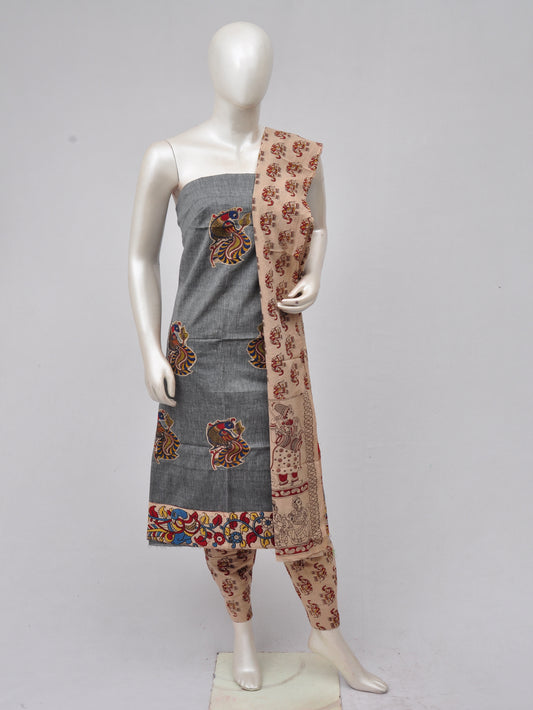 Ladies Dress Material Doll Drop Kalamkari  [D70315041]