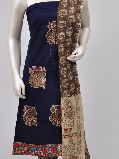 Ladies Dress Material Doll Drop Kalamkari  [D70315042] - DressesForWomen.IN