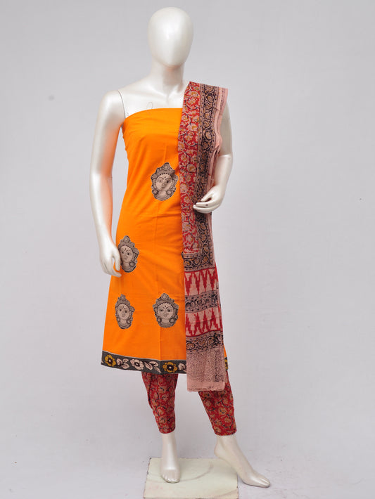 Ladies Dress Material Doll Drop Kalamkari  [D70315045]