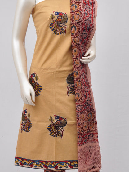 Ladies Dress Material Doll Drop Kalamkari  [D70315046]