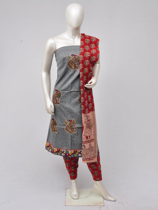 Ladies Dress Material Doll Drop Kalamkari   [D70315048]