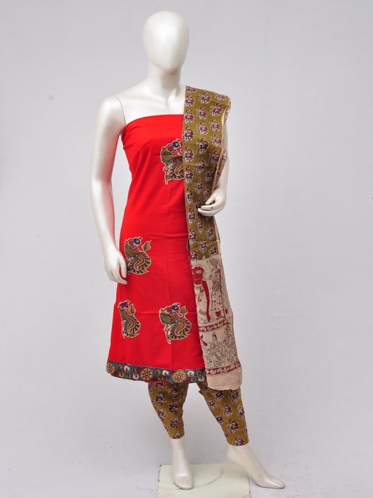 Ladies Dress Material Doll Drop Kalamkari   [D70315053]