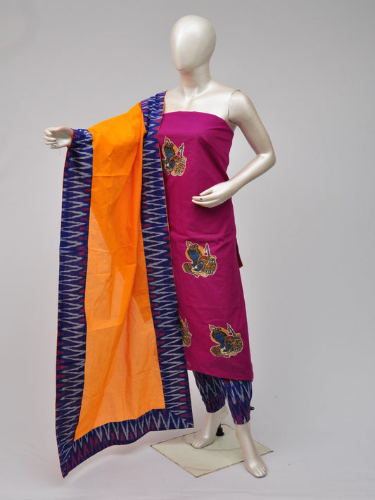 Ladies Dress Material Doll Drop Kalamkari   [D70906012]