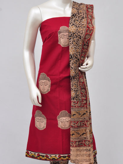 Ladies Dress Material Doll Drop Kalamkari [D70326026]