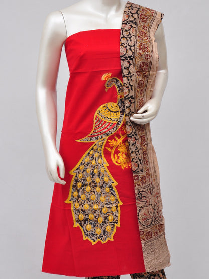 Ladies Dress Material Doll Drop Kalamkari [D70326037]