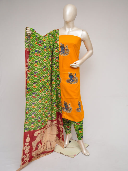Ladies Dress Material Doll Drop Kalamkari    [D80901027]