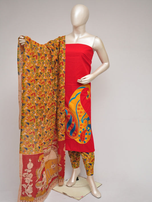Ladies Dress Material Doll Drop Kalamkari    [D80901044] - DressesForWomen.IN