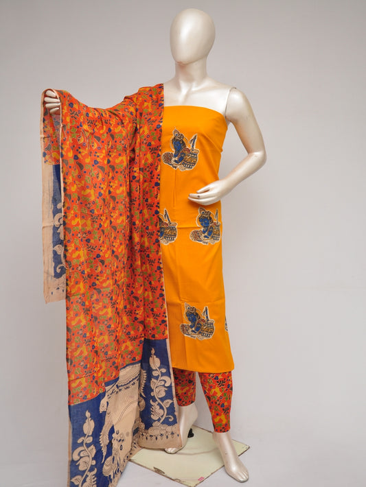 Ladies Dress Material Doll Drop Kalamkari    [D80901046]