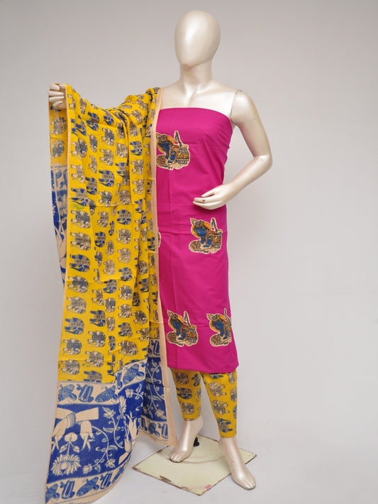 Ladies Dress Material Doll Drop Kalamkari    [D80901049]
