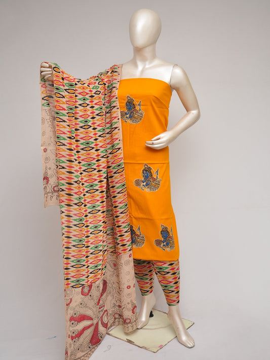 Ladies Dress Material Doll Drop Kalamkari    [D80901057]