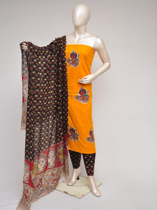 Ladies Dress Material Doll Drop Kalamkari    [D80901060]