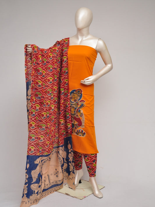 Ladies Dress Material Doll Drop Kalamkari    [D80901061]