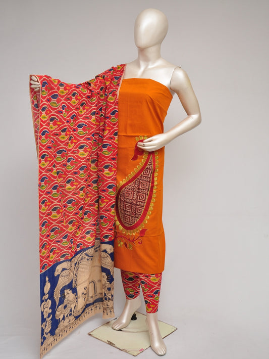 Ladies Dress Material Doll Drop Kalamkari    [D80901066]