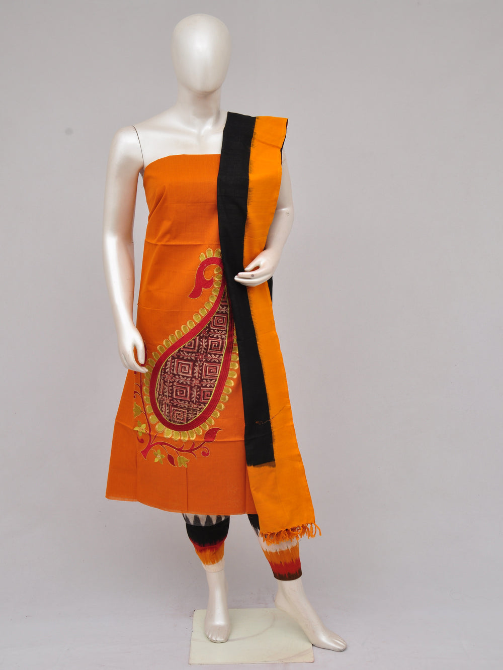 Pochampally Ikkat Doll Drop Dress Material [D61210001]