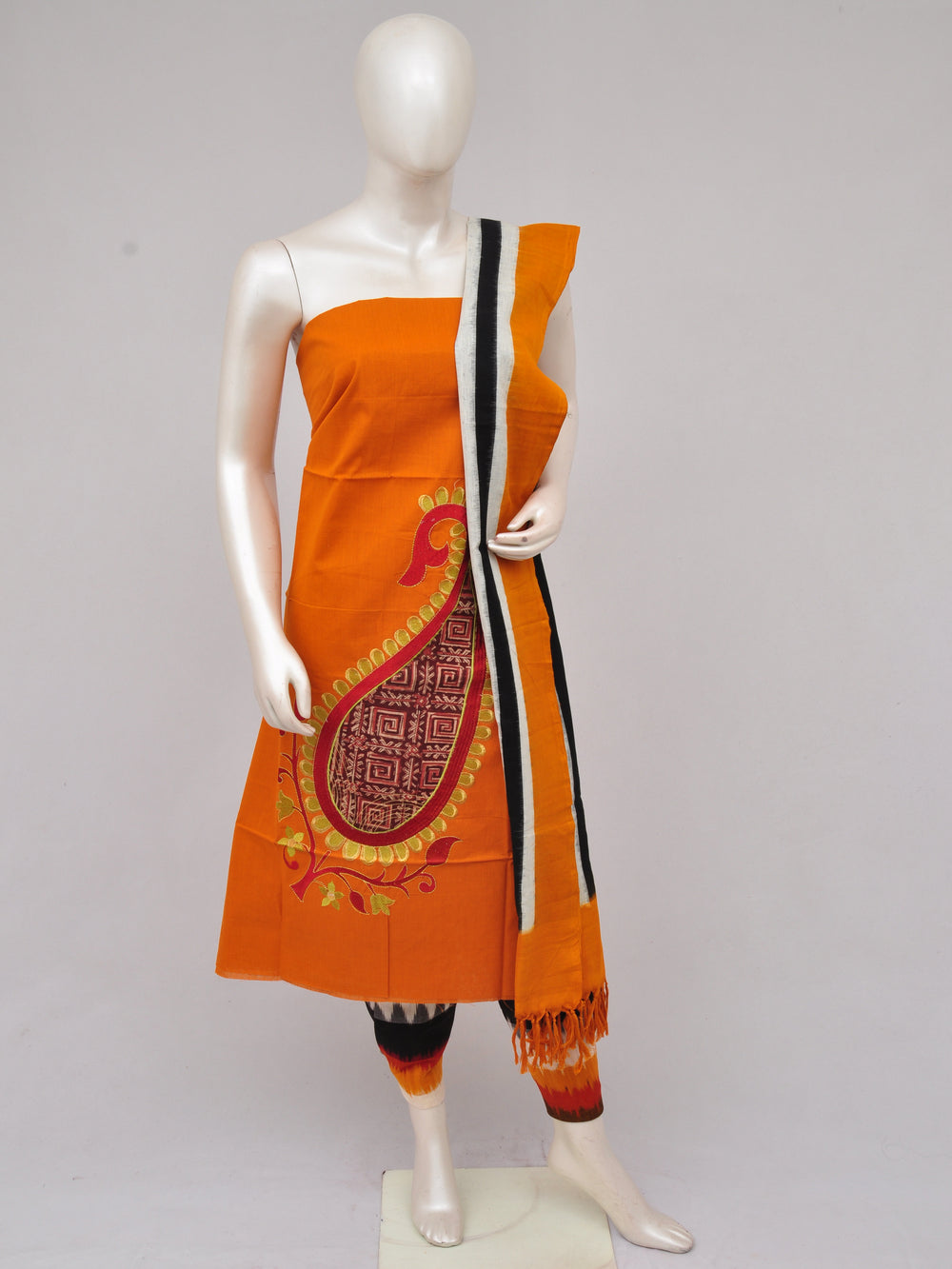 Pochampally Ikkat Doll Drop Dress Material [D61210002]