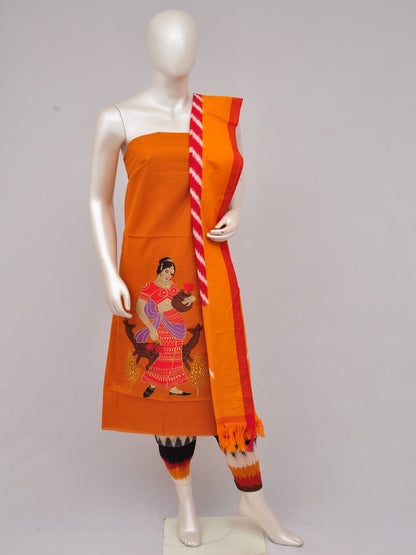 Pochampally Ikkat Doll Drop Dress Material [D61210006]