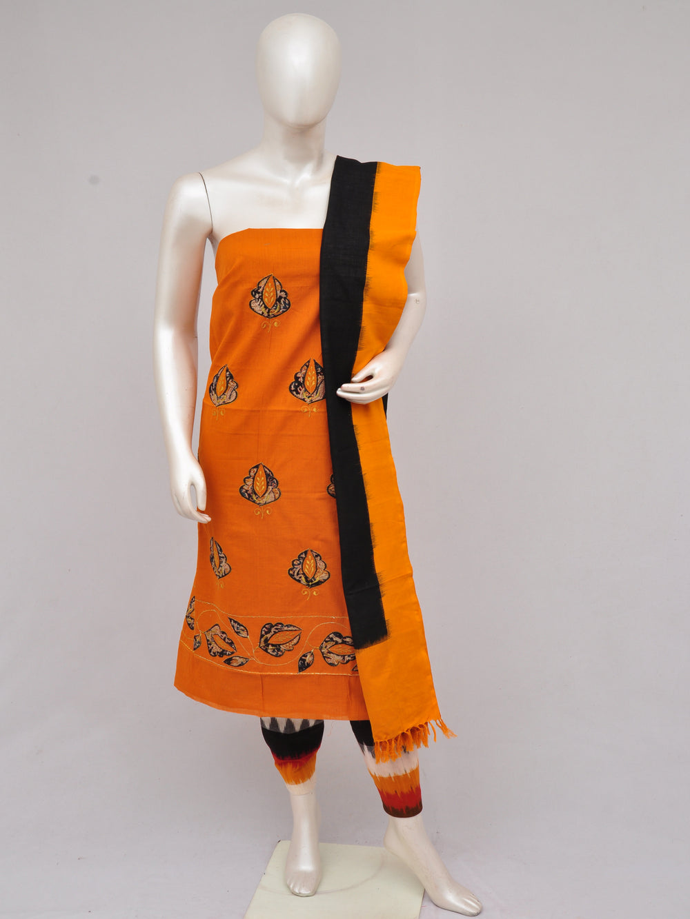 Pochampally Ikkat Doll Drop Dress Material [D61210013]