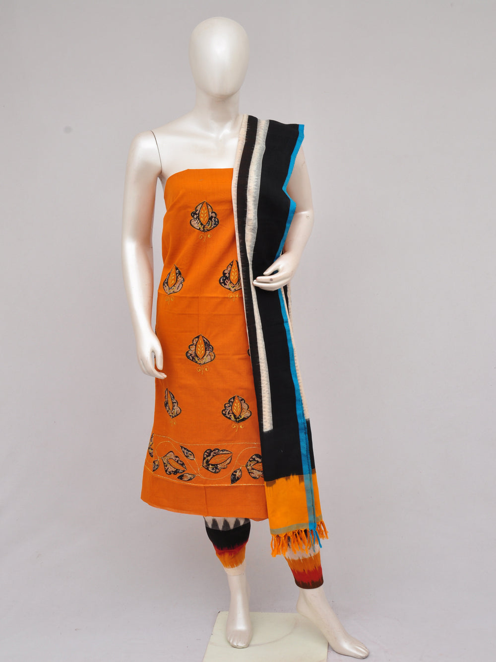 Pochampally Ikkat Doll Drop Dress Material [D61210014]