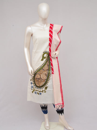 Pochampally Ikkat Doll Drop Dress Material [D61210018]