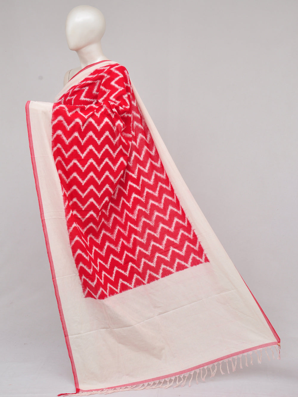 Pochampally Ikkat Doll Drop Dress Material [D61210027] - DressesForWomen.IN