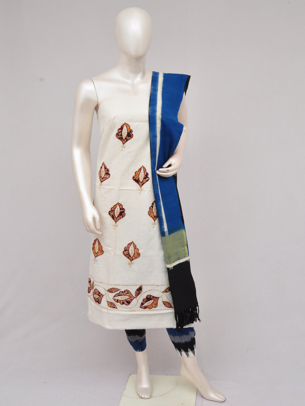 Pochampally Ikkat Doll Drop Dress Material [D61210034]