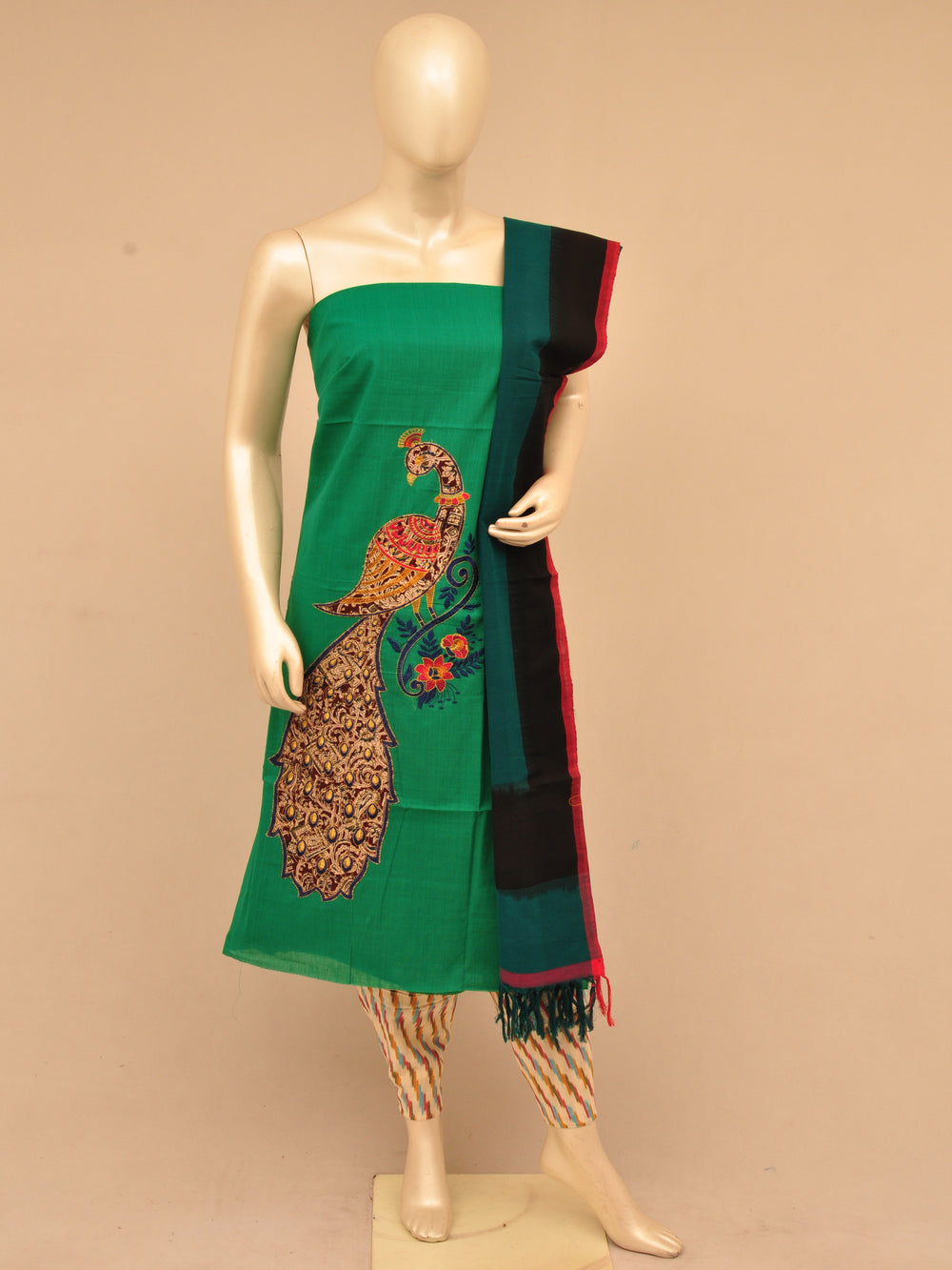 Pochampally Ikkat Doll Drop Dress Material [D61224048]