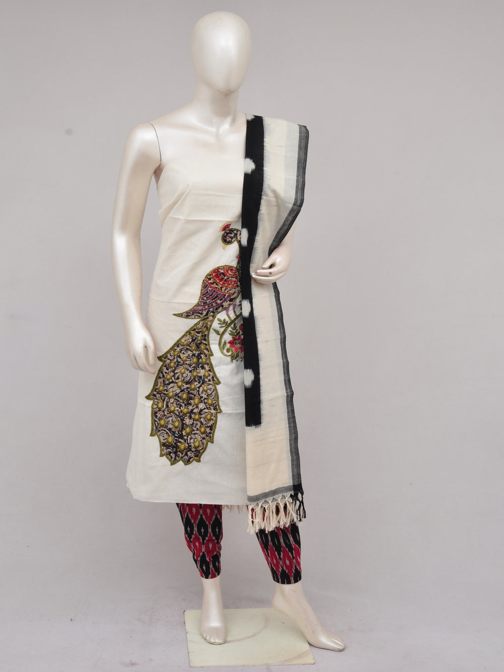 Pochampally Ikkat Doll Drop Dress Material [D61224053]