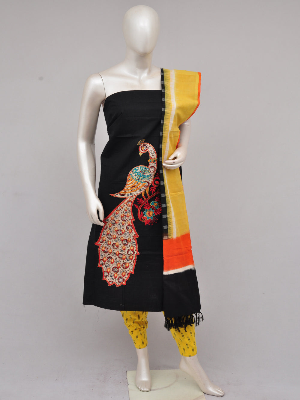 Pochampally Ikkat Doll Drop Dress Material [D61224054]