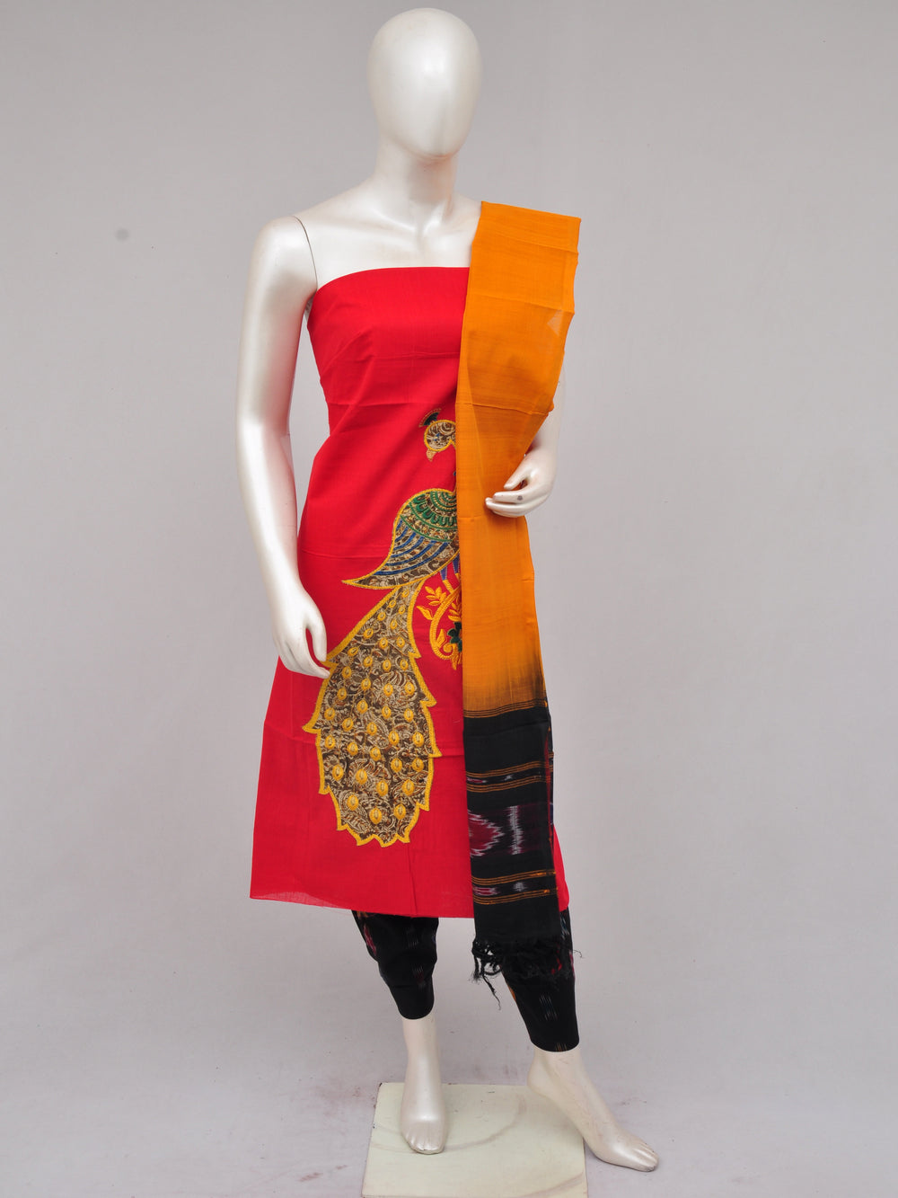 Pochampally Ikkat Doll Drop Dress Material [D70110015]
