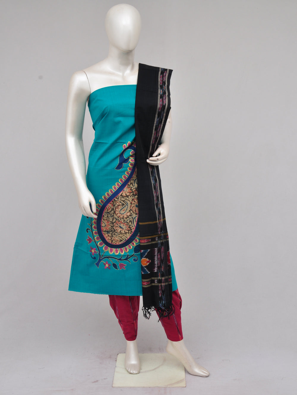 Pochampally Ikkat Doll Drop Dress Material [D70110024]