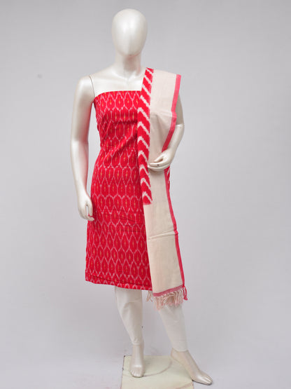 Double Ikkat Dress Material [D70307008] - DressesForWomen.IN