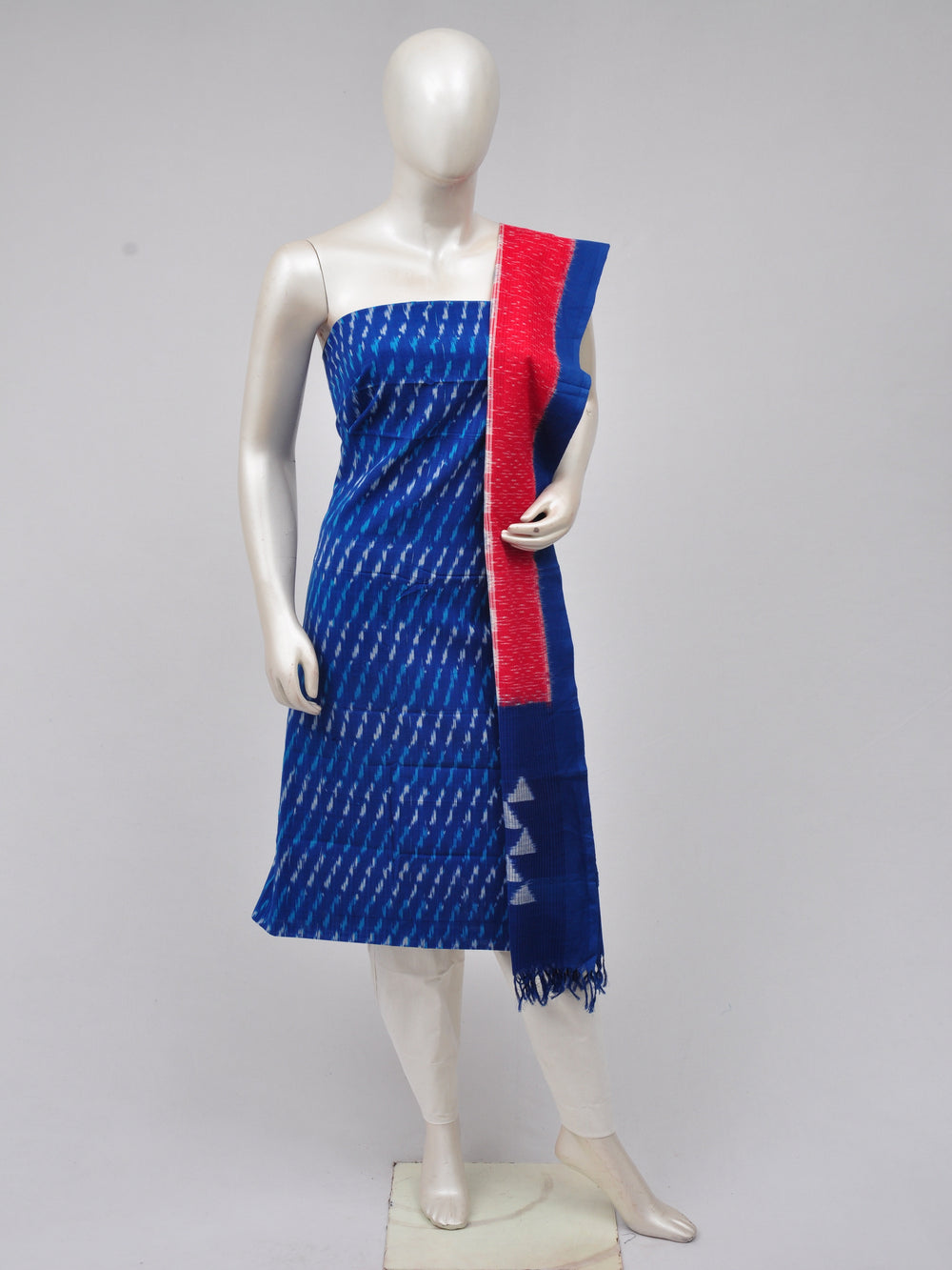 Double Ikkat Dress Material [D70307012]