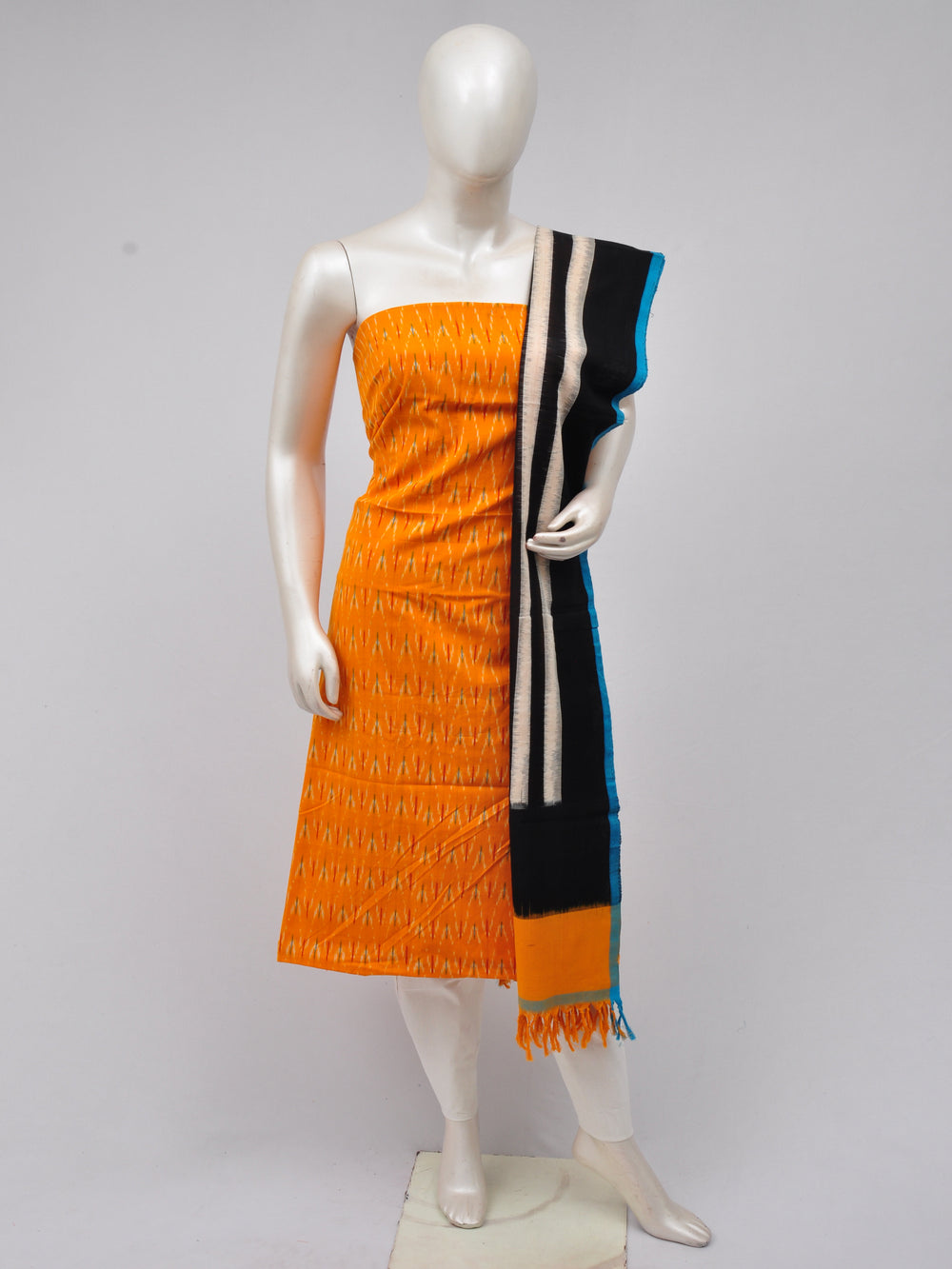 Double Ikkat Dress Material [D70307014]