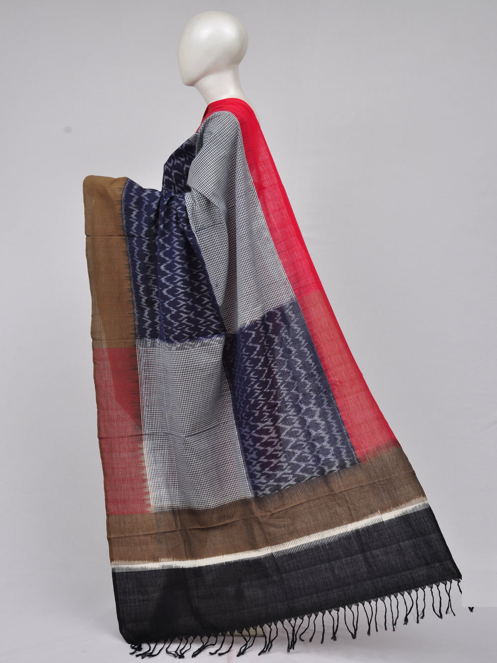 Double Ikkat Dress Material [D70307015]