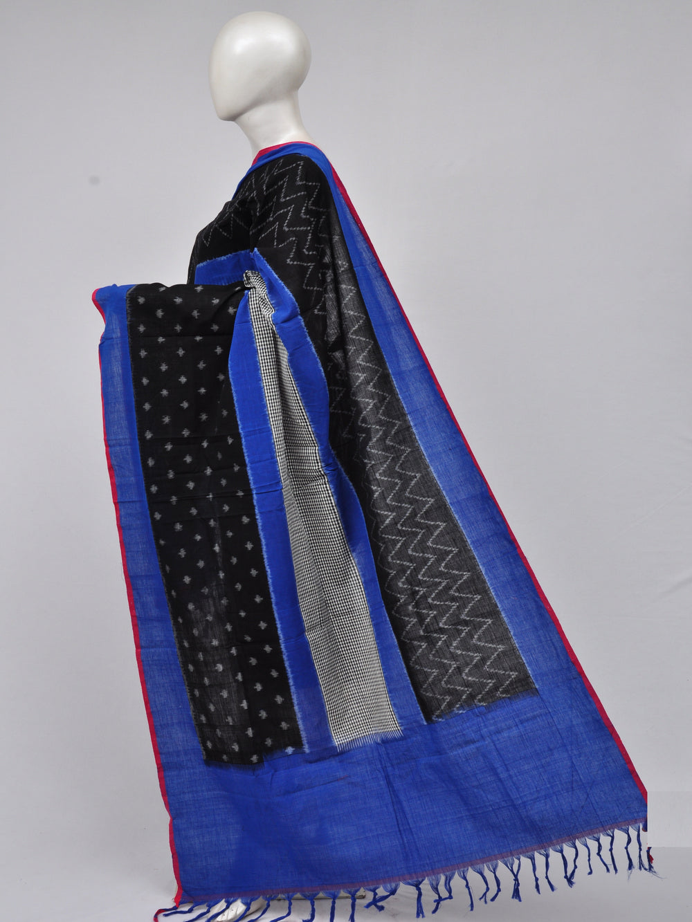 Double Ikkat Dress Material [D70307016]