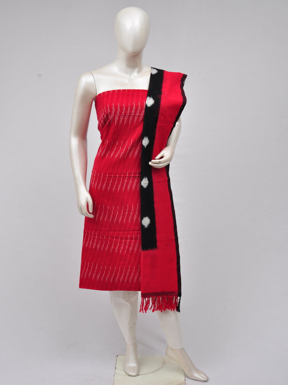 Double Ikkat Dress Material [D70307039]