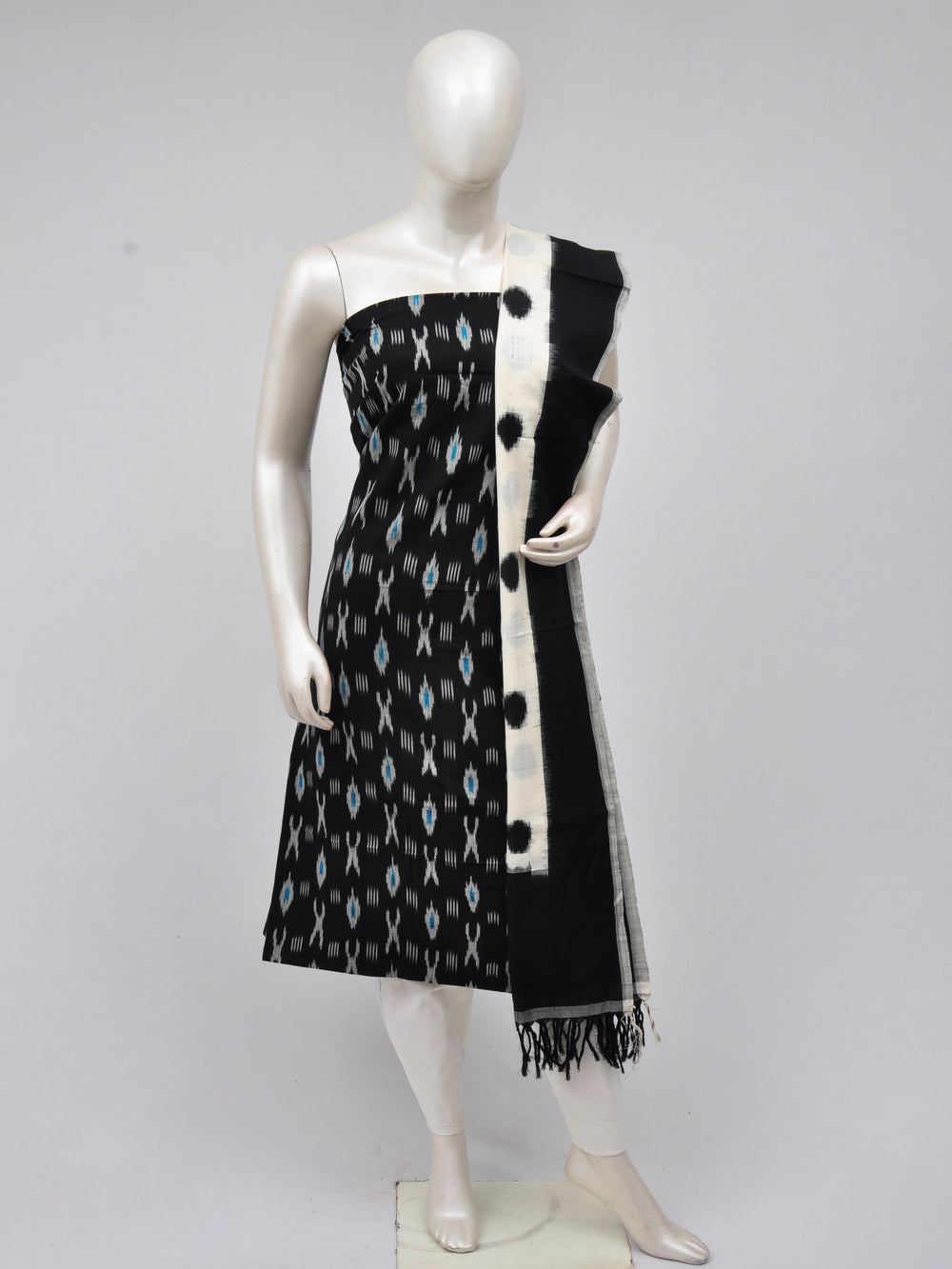Double Ikkat Dress Material [D70307041]