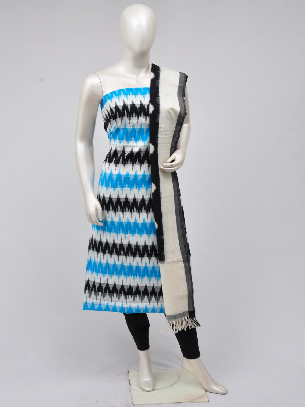 Double Ikkat Dress Material [D70307042]