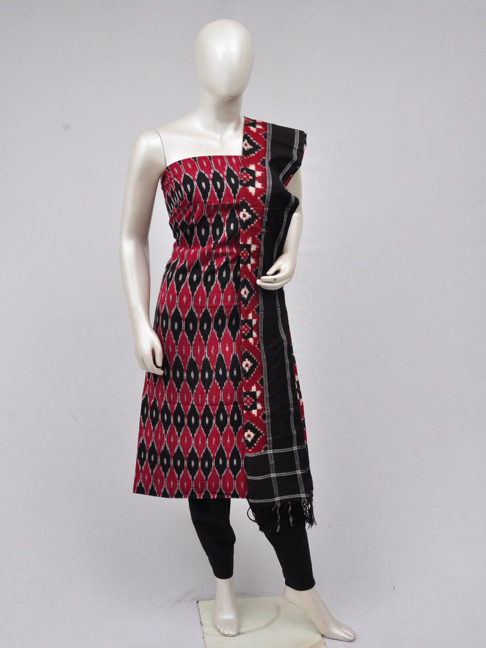 Double Ikkat Dress Material [D70307051]