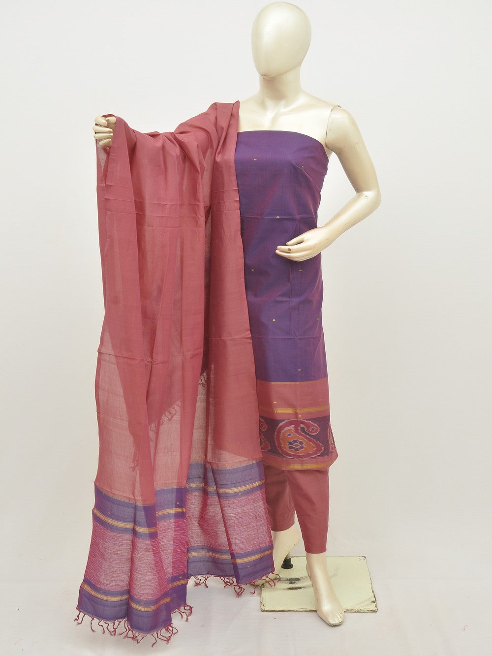 Silk Woven Designer Dress Material [D20113050]